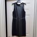 Michael Kors Dresses | Michael Kors Black Dress With Leather | Color: Black | Size: 0