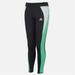 Adidas Bottoms | Adidas Big Girls Aeroready Colorblock Twist Tights Black Green Medium 10/12 | Color: Black/Green | Size: Mg