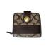 Coach Bags | Coach Bifold Wallet, Small 4.25 In X 3.8 In Signature C Brown Tan Fabric Leather | Color: Brown | Size: Os