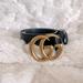 Gucci Accessories | Gg Belt Gucci Double G Leather Belt - Size 70 | Color: Black/Gold | Size: Size 70 - Small