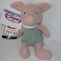 Disney Toys | Disney Store Classic Piglet Mini Bean Bag From Winnie The Pooh Beanie Plush | Color: Green/Pink | Size: Os