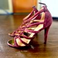 Coach Shoes | High Heels - Coach | Color: Purple/Red | Size: 8.5