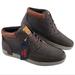 Levi's Shoes | Levis Bedford Shoes Mens Sz 12 Wax Mid Top Lace Up Brown Faux Leather | Color: Brown | Size: 12