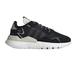 Adidas Shoes | Adidas Women's Nite Jogger Reflective Running Shoes Sneakers Size 8.5 Cg6253 | Color: Black/White | Size: 8.5