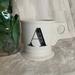 Anthropologie Dining | Anthropologie Letter 'A' Initial Monogram Mug Ceramic Coffee Tea Mug White | Color: Cream/White | Size: Os