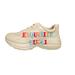 Gucci Shoes | Gucci “ 720953 Exquisite Gucci” Apollo Sneakers Sz Gucci 10 (Us 10.5) | Color: White | Size: Gucci Size 10 (Us 10.5)