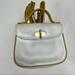 Gucci Bags | Gucci Mini Top Handle Vtg Leather 60s Bag | Color: Gold/White | Size: Os