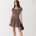 J. Crew Dresses | Jcrew Floral Dress | Color: Brown/White | Size: 0