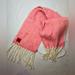 Anthropologie Accessories | Anthropologie Erfurt Denmark Pink Wool Blend Scarf | Color: Cream/Pink | Size: Os