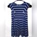 Polo By Ralph Lauren Dresses | Girls Polo Ralph Lauren Size M (8/10) Striped Ruffled Dress Blue White | Color: Blue/White | Size: 8g