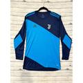 Adidas Shirts | Adidas Mens Goalkeeper Goalie Soccer Jersey Sz S Long Sleeve Elbow Pads 100 Blue | Color: Blue | Size: S