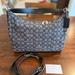 Coach Bags | Coach East/West Celeste Hobo Signature Jacquard Canvas Handbag - Black/Grey | Color: Black/Gray | Size: Os