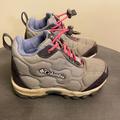 Columbia Shoes | Columbia Kids Firecamp Mid Waterproof Shoes/ Boots | Color: Gray/Pink | Size: 9g