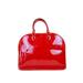 Louis Vuitton Bags | Louis Vuitton Patent Leather Alma Gm Satchel Handbag | Color: Red | Size: L 15" H 12" W 7.5"