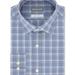 Michael Kors Shirts | Michael Kors Airsoft Stretch Fabric Plaid Classic-Regular Fit Dress Shirt | Color: Blue/White | Size: 17 - 36/37 - Xl