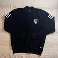 Adidas Jackets & Coats | Ncaa Adidas Men’s Indiana University Sideline Full Zip Pullover Jacket | Color: Black/White | Size: Xl