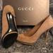 Gucci Shoes | Gucci Luxe Tan Suede Pumps | Color: Tan | Size: 10