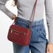 Michael Kors Bags | Michael Kors Dark Cherry Color Jet Set Large Saffiano Leather Crossbody Bag | Color: Pink/Purple | Size: Various