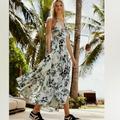 Free People Dresses | Free People Womens Lillie Maxi Dress In Blue Celadon Size Xs Nwt Ob991354 | Color: Blue | Size: Xs