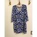 Lilly Pulitzer Dresses | Lilly Pulitzer Long Sleeve Dress Size Small | Color: Blue/White | Size: S