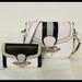 Coach Bags | Coach Beautiful Jade Saddle Bag & Varsity Stripe Wallet | Color: Red | Size: Os