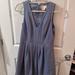 J. Crew Dresses | J. Crew- Classic Sophie Dress, Grey Blue, Size 6 | Color: Blue/Gray | Size: 6