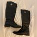 Tory Burch Shoes | Like New Tory Burch Junction Riding Boots. Black. Size 7.5 | Color: Black | Size: 7.5