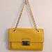 Michael Kors Bags | Michael Kors Gia Shoulder Flap Leather Purse. Yellow. | Color: Gold/Yellow | Size: Os