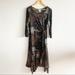 Anthropologie Dresses | Anthropologie Fig & Flower Long Sleeve Maxi Dress | Color: Brown | Size: L