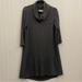 Anthropologie Dresses | Anthropologie | Saturday Sunday Grey Jersey Knit Cowl Neck 3/4 Sleeve Dress Sz S | Color: Gray | Size: S