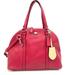 Coach Bags | Coach Cora Domed Satchel In Crossgrain Leather F25671 Red | Color: Red | Size: Os