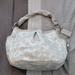 Coach Bags | Coach Gray And Silver Hobo | Color: Gray/Silver | Size: Os