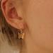 Urban Outfitters Jewelry | Dainty Gold Butterfly Handmade Earrings | Color: Gold | Size: Os