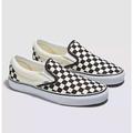 Vans Shoes | @@Vans Classic Slip On@@Classic Slip-On Checkerboard Shoe’s Size: (5 M) (6.5 W) | Color: Black/White | Size: 5