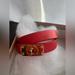 Coach Jewelry | Coach Leather Wrap Bracelet | Color: Pink/Red | Size: Os