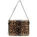 Burberry Bags | Burberry Grace Large Shoulder Bag Animal Print Leather New | Color: Black/Brown | Size: 10x8.5x3