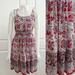 American Eagle Outfitters Dresses | Floral & Paisley Print Spaghetti Strap Summer Dress - Easter Dress | Color: Red/White | Size: 2