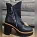 Free People Shoes | Free People Jack Zip Ankle Boots Size 38.5 | Color: Black | Size: 38.5
