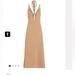 Anthropologie Dresses | Cult Gaia Kingsley Cut Out Knit Midi Dress, Beautiful And Breathable! | Color: Cream/Tan | Size: S