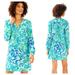 Lilly Pulitzer Dresses | Lilly Pulitzer Silk Agate Lazy River Tunic Dress | Color: Blue/Green | Size: Xs