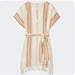 Tory Burch Tops | *Brand New Tory Burch Multi Stripe Belted Tunic Size M | Color: Cream | Size: M