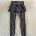 Athleta Pants & Jumpsuits | Athleta, Small Gray Leggings With Skirt. Soft Material | Color: Gray | Size: Small