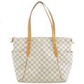 Louis Vuitton Bags | Authentic Louis Vuitton Damier Azur Totally Mm Tote Bag Hand Bag N51262 | Color: Black/Brown | Size: Os