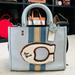 Coach Bags | Coach Upcrafted Rogue 25 In Sky Blue, Euc | Color: Blue | Size: 9 3/4" (L) X 7 3/4" (H) X 5 1/2" (W)