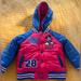 Disney Jackets & Coats | Disney Store Mickey Mouse Boys Red & Blue Puffer Jacket With Hoodie | Color: Blue/Red | Size: 2-3t