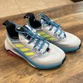 Adidas Shoes | Adidas Terrex Hiking Shoes | Color: Blue/Gray | Size: 5.5