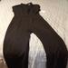Nine West Pants & Jumpsuits | Black Jumpsuit Plunging V Neckline, Sleeveless Nwts | Color: Black | Size: M