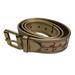 Burberry Accessories | Burberry Leather Plaid Belt With Gold Buckle Classic Luxury Design | Color: Black/Tan | Size: Os