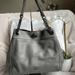 Coach Bags | Coach Turnlock Edie Leather Shoulder Bag | Color: Gray | Size: Os