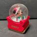 Disney Holiday | Disney Mickey Mouse Snow Globe, Christmas 2003, Vintage Collectible Disneyana 2" | Color: Gold/Red | Size: Os